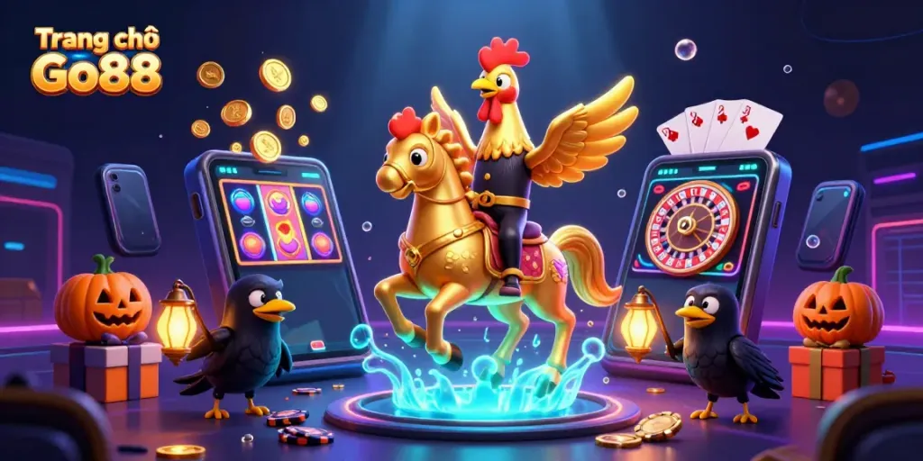 Experience thrilling gameplay on Trang chủ Go88 with captivating casino elements and dynamic characters.