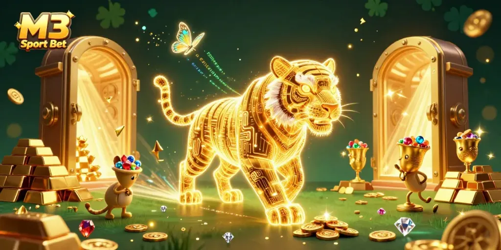 Experience thrilling moments at M3 Sport Bet with exhilarating golden treasures and a gaming atmosphere.