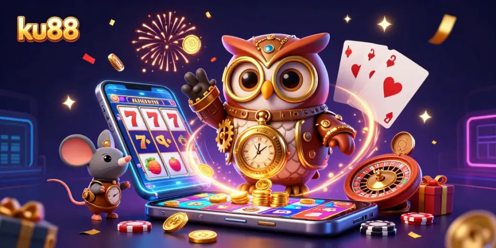 Experience thrilling gameplay at ku88 with engaging slot machines and casino elements.