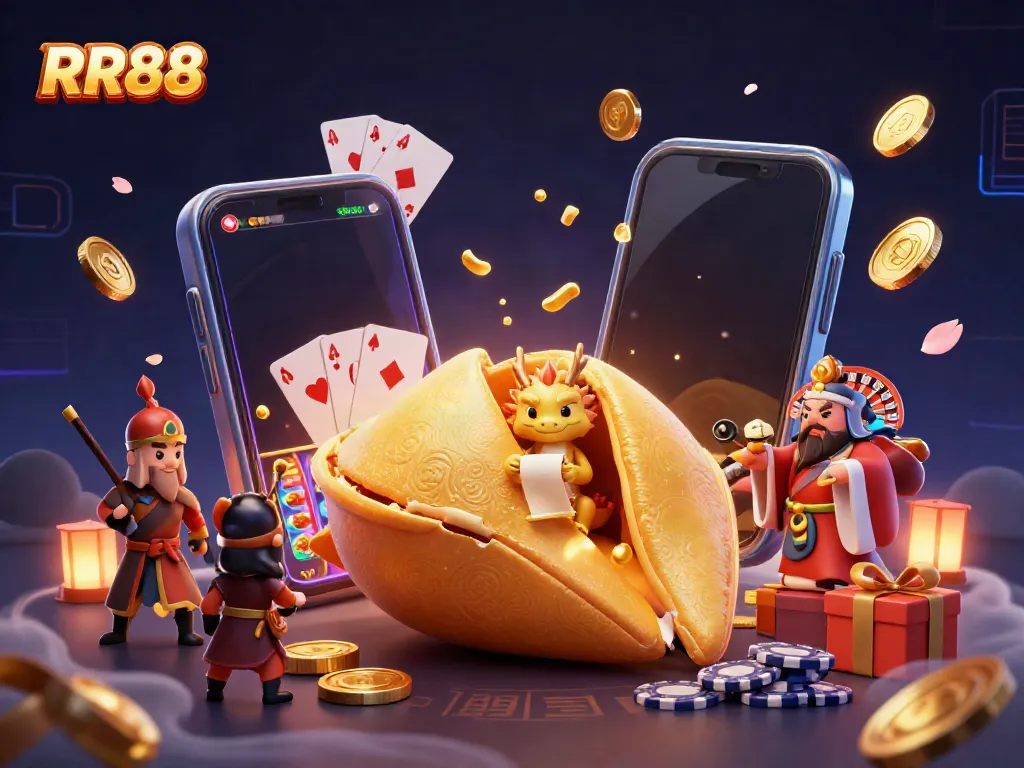 Engage with thrilling casino games at RR88, featuring vibrant 3D characters and magical fortunes.